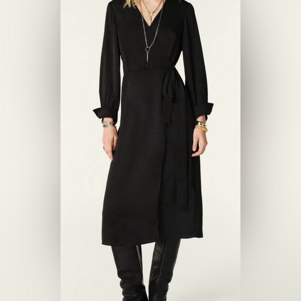 BA&SH Iris Wrap Dress - Picture 1 of 4